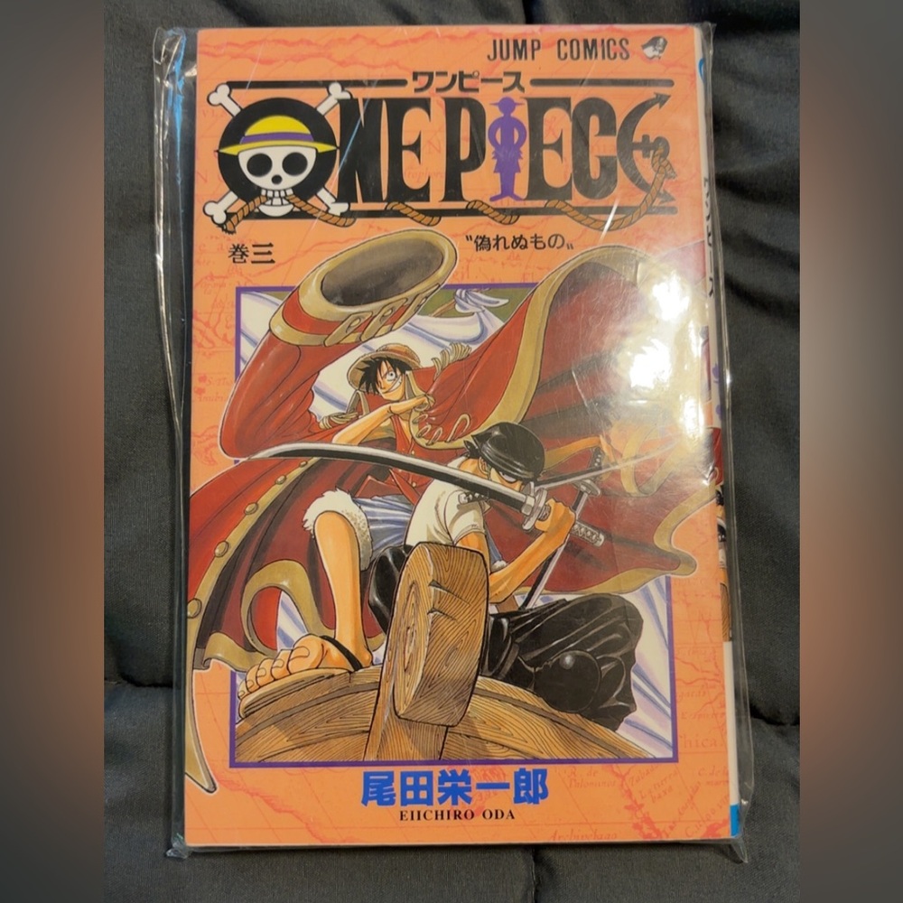 One Piece Vol. 3 Japanese Edition with TAG